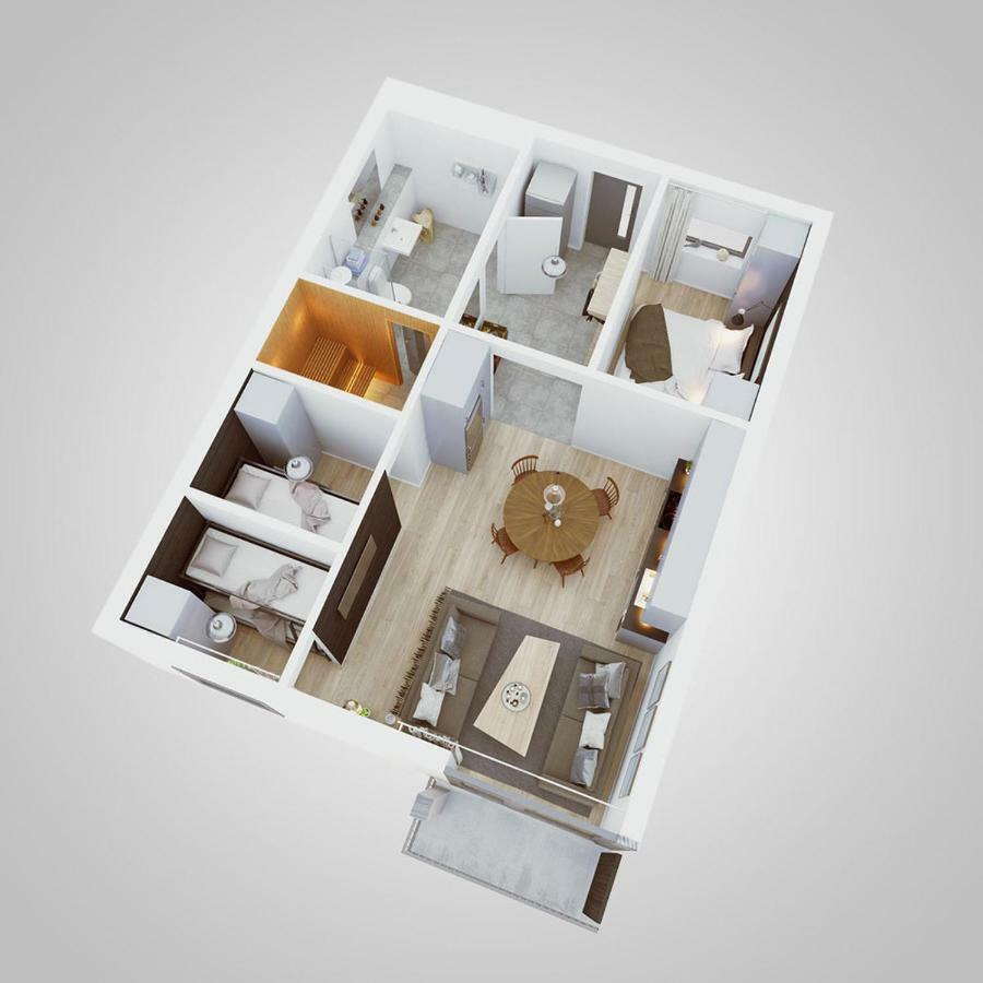 In The Heart Of Salen Apartment Ngoại thất bức ảnh